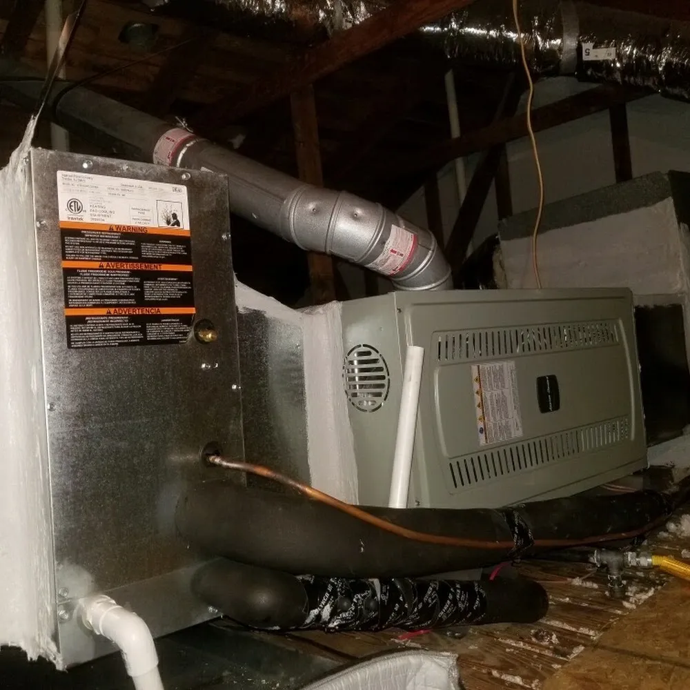 R Harris A/C & Heating — team or office photo